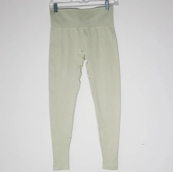 New SetActive Sculptflex Light Green Active Leggings M/L - Picture 1 of 4